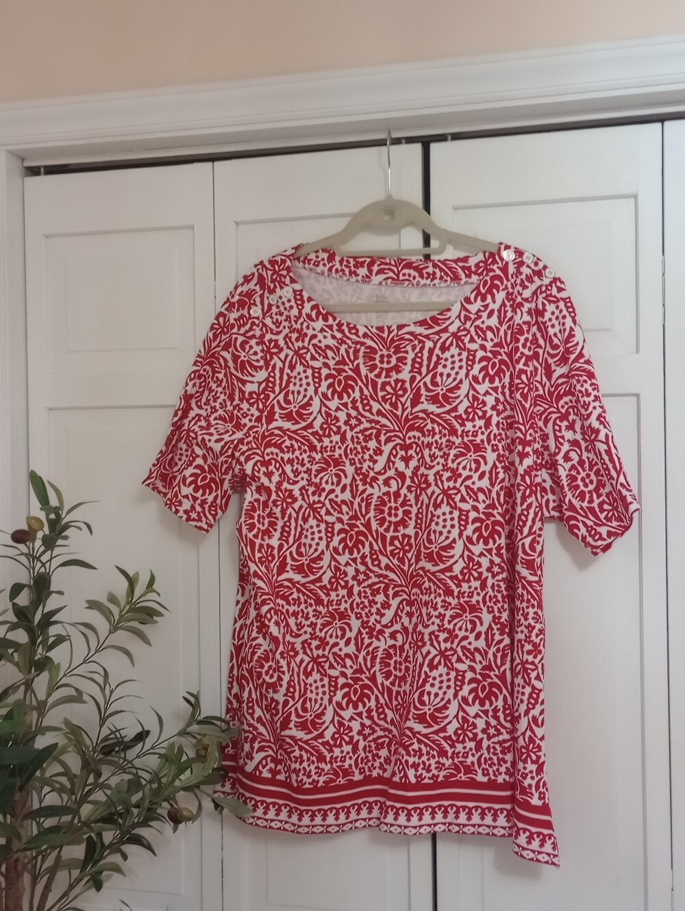 Kim Rogers Perfectly Soft plus size top Size 2X